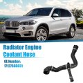 Radiator Engine Coolant Hose 17127566031 For Bmw 118i 2012 2013 And 120i 2006 Black Rubber Cooler Pipe