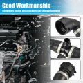 Radiator Engine Coolant Hose 17127566031 For Bmw 118i 2012 2013 And 120i 2006 Black Rubber Cooler Pipe