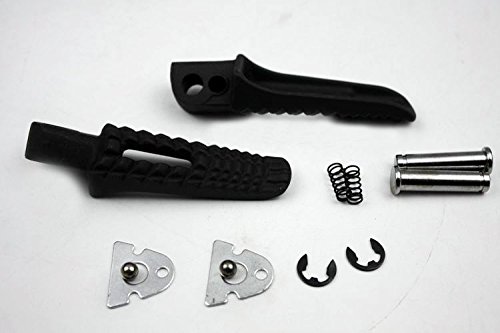 Httmt Mt390-026- Black Rear Foot Pegs Footrest For Suzuki Gsx-r Gsxr 600 750 1000 2000-2011