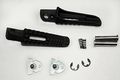 Httmt Mt390-026- Black Rear Foot Pegs Footrest For Suzuki Gsx-r Gsxr 600 750 1000 2000-2011