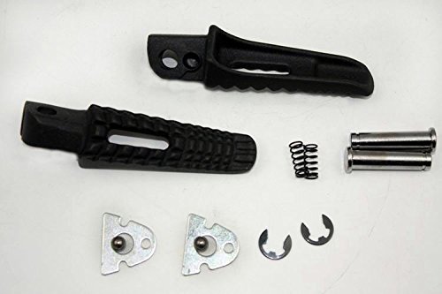 Httmt Mt390-026- Black Rear Foot Pegs Footrest For Suzuki Gsx-r Gsxr 600 750 1000 2000-2011
