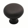 Cosmasa 6542orb Oil Rubbed Bronze Round Cabinet Hardware Knob With Backplate 1-1 4 Diameter 10 Pack 