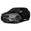 Waterproof All Weather Car Cover For 2017 2026 Volvo Xc40 6 Layers With Cotton Liner Zipper Door And Windproof Bands Snow Rain 