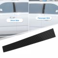 X Autohaux 4 Pcs Windshield B Pillar Trim Exterior Garnish Front Rear Left Right For Porsche Panamera 2009-2016 Carbon Fiber