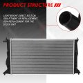 Dpi 2894 Factory Style 1-row Cooling Radiator Compatible With Mazda 5 2 3l At 06-10 Aluminum Core