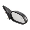 Passenger Side Door Mirror For Ford Taurus 2000 2007 Sedan Wagon Power Adjust Heated Non Folding Paintable Textured Black 