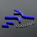 Blue Silicone Radiator Coolant Hose Pipe Clamps Kit For Yamaha Yz125 2003 2004 2005 2006 2007 2008 