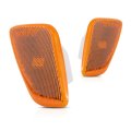 Side Marker And Parking Light Pair For Jeep Wrangler 1997 To 2006 Driver Passenger Ch2550120 Ch2551120 55155629ac 55155628ac 