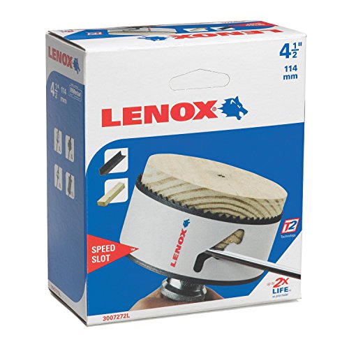 Lenox Tools Bi-metal Speed Slot Hole Saw With T3 Technology 4-1 2