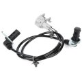 Abs Wheel Speed Sensor Left Right Rear Fit For 2003-2008 Infiniti Fx35 Fx45 Als789 