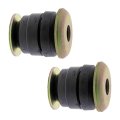 Radius Arm Bushing Set For 1990 To 1996 Ford F 150 Bronco Natural Rubber Black 2 23 In Height Front Position Replacement Parts 