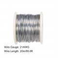 Uxcell 21 Gauge Resistance Wire Wrapping 66ft Nichrome Heating Resistor Wires