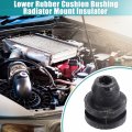 Uxcell 2pcs Lower Rubber Cushion Bushing Radiator Mount Insulator For Nissan Frontier 1998-2015 Pathfinder 1996-2006 350z