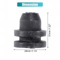 Uxcell 2pcs Lower Rubber Cushion Bushing Radiator Mount Insulator For Nissan Frontier 1998-2015 Pathfinder 1996-2006 350z