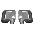 Restyling Factory -triple Chrome Plated Mirror Cover Cap 1 Pair For 07-17 Jeep Wrangler Jk 