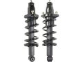 Rear Strut And Coil Spring Assembly Set Of 2 For 2001-2005 Honda Civic Excludes Si Model 