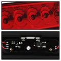 Acanii Led 3rd Brake Stop High Mount Center Roof Cargo Light For 2015-2018 Ford F150 17-18 F250-f450 Superduty Red