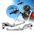 Usonline911 1 Pair Left Right Silver Brake Clutch Lever Replacement For 2006 Harley-davidson Electra Glide Ultra Classic