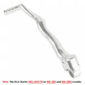 Caltric Kick Start Starter Lever Compatible With Suzuki Rm-z250 Rmz250 2005-2006