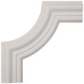 Ekena Millwork Pml12x12em Emery Panel Molding Corner 12-inch X 3 4-inch 