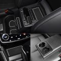Anti Dust Mats For Subaru Forester 2019 2020 2021 2022 2023 2024 White Glow In Dark Interior Custom Cup Holder Insert Liner 