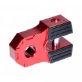 2x Aluminum Red Flat Winch Shackle Mounting Assembly Towing Hook Haul 30 000 Lbs Capacity Truck Car Atv Compatible With 7 16 1
