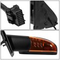 Gm1320349 Factory Style Driver Left Side Mirror Manual Folding Power Adjust Heated Glass Turn Signal Memory Compatible With