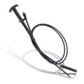 Hood Latch Release Cable For 1973 To 1977 Gm A Body And 1971 1975 Impala 2 Piece 78 In Long Housing Replaces 327116 