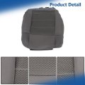 Gray Cloth Seat Cover Front Driver Bottom Replacement For 2007-2012