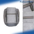 Gray Cloth Seat Cover Front Driver Bottom Replacement For 2007-2012