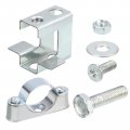 Uxcell 10pcs Conduit Hanger With Beam Clamp Fit For 1 25mm Pipe Support Bracket Cable Hangers I-beam