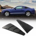 G-plus Side Window Louvers Board Left Right Carbon Style Compatible With 2005-2014 Mustang Not Fit Convertible Models Abs