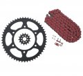 Fits Honda Crf250x 250 X Red O Ring Chain And Sprocket 14 53 114l