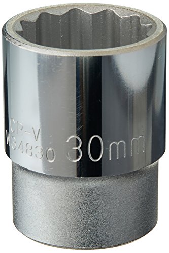 Performance Tool W34830 3/4" Drive 12-Point Standard Socket 30mm 