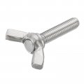 Uxcell 30pcs M6-1x25mm Wing Butterfly Screws Bolts 304 Stainless Steel Bolt Thumb Hand