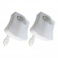 Toilet Night Light Led Smart Body Motion Sensors Washroom Lamp Lavatory Seat Light 