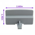 Carbhub Center Console Seat Lid Latch Fit For 2010-2018 Ford F-150 Gray Replace Bl3418672a66 Bl34-18672a66 Bl34-18672-a66