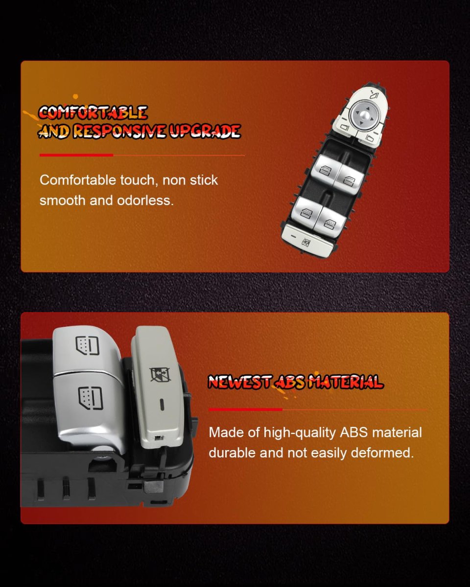 Master Power Window Switch 2229052004 A2229052004 Front Left Control For Mercedes Benz S400 S500 S550 S600 S63 Amg Maybach 2014