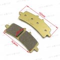 Httmt Disc Brake Pad Set Compatible With Aprilia Rsv4 Factory Triumph Speed Triple R