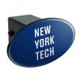 New York Institute Of Technology Bears Logo Oval Tow Hitch Cover Trailer Plug Insert 2