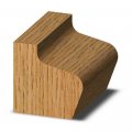Whiteside Router Bits 6015 Door Edge Bit With 1-1 2-inch Large Diameter And 7 8-inch Cutting Length 
