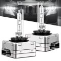 D1s Xenon Hid Headlight Bulbs 6000k Cool White 35w 66144 66140 85140 85415 High Low Beam Ip68 Waterproof Replacement Bulb Pack 