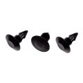 Panel Trim Retainer Assortments 3 Pieces Black Plastic Automotive Body Clips Alx-pau-rb-963-050-cl360a50 Front Vehicle Specific 