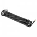X Autohaux Universal Flexible Tire Inflator Hose 0 31 Outer Diameter By 16 4 Long Air With 5 16-32 Quick Fittings Black
