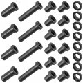 Caltric Rear Suspension Bushings Kit Compatible With Polaris Sportsman 700 Twin Efi 2005-2007