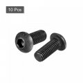 Uxcell M8x20mm Hex Socket Button Head Cap Bolts Screws Alloy Steel 10pcs