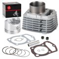 63mm Std Top End Rebuild Kit Cylinder Pistion Gasket For Honda Xr200 Xr200r Xl200r 1986-1987 