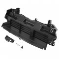Hecasa Radiator Shutter Compatible With 2017-2019 Honda Cr-v Replacement For 71300tlaa01 Ho1206100 Grille Plastic Black