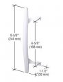Crl C1196 White Inside Pull 6-5 8 Screw Holes