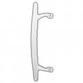 Crl C1196 White Inside Pull 6-5 8 Screw Holes 